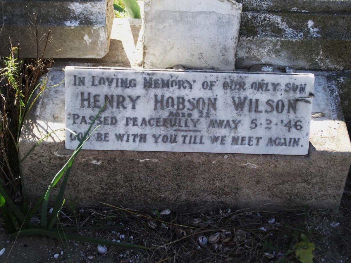 WILSON Henry Hobson -1946