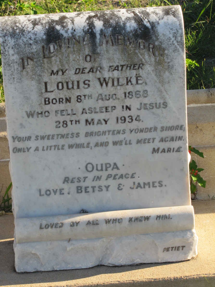 WILKE Louis 1868-1934