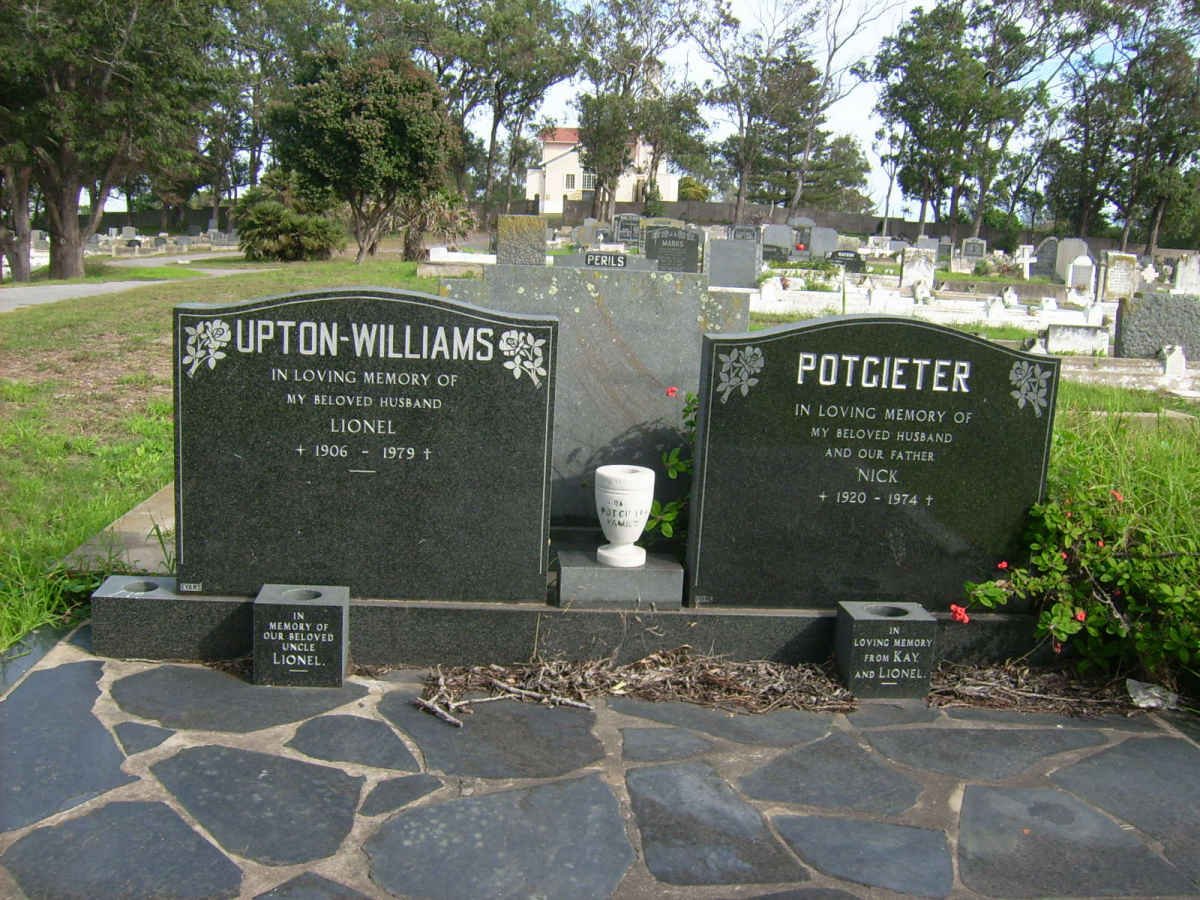 WILLIAMS Lionel, Upton 1906-1979 :: POTGIETER  Nick 1920-1974