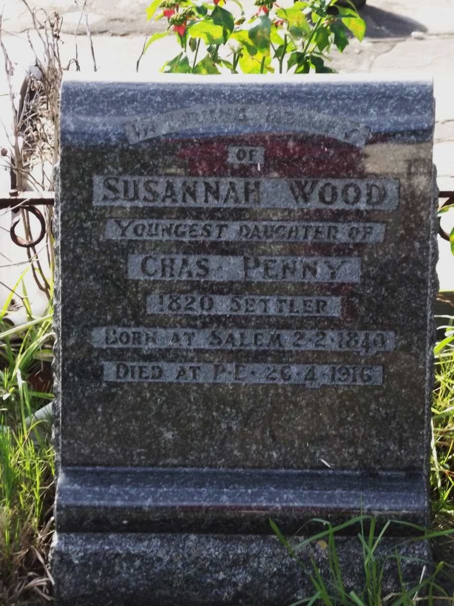 WOOD Susannah 1840-1916