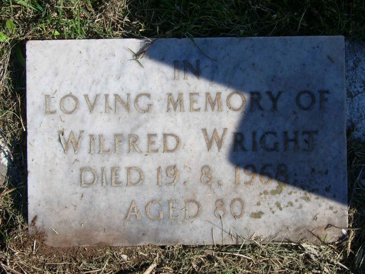 WRIGHT Wilfred -1968