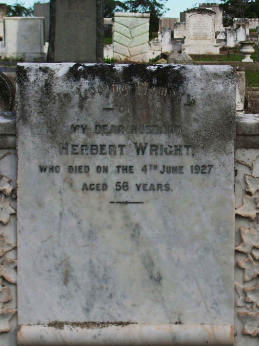 WRIGHT Herbert -1927