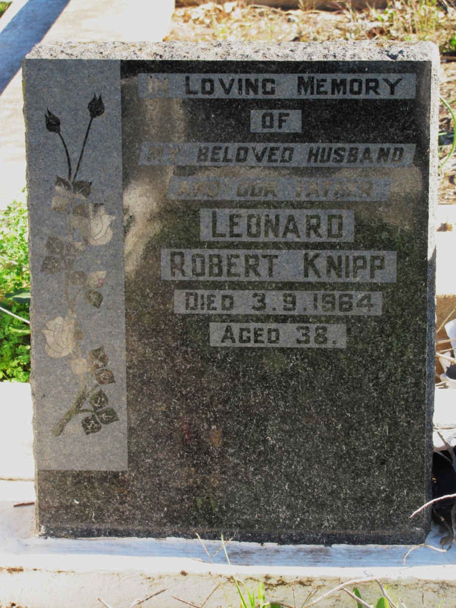 KNIPP Leonard Robert -1964