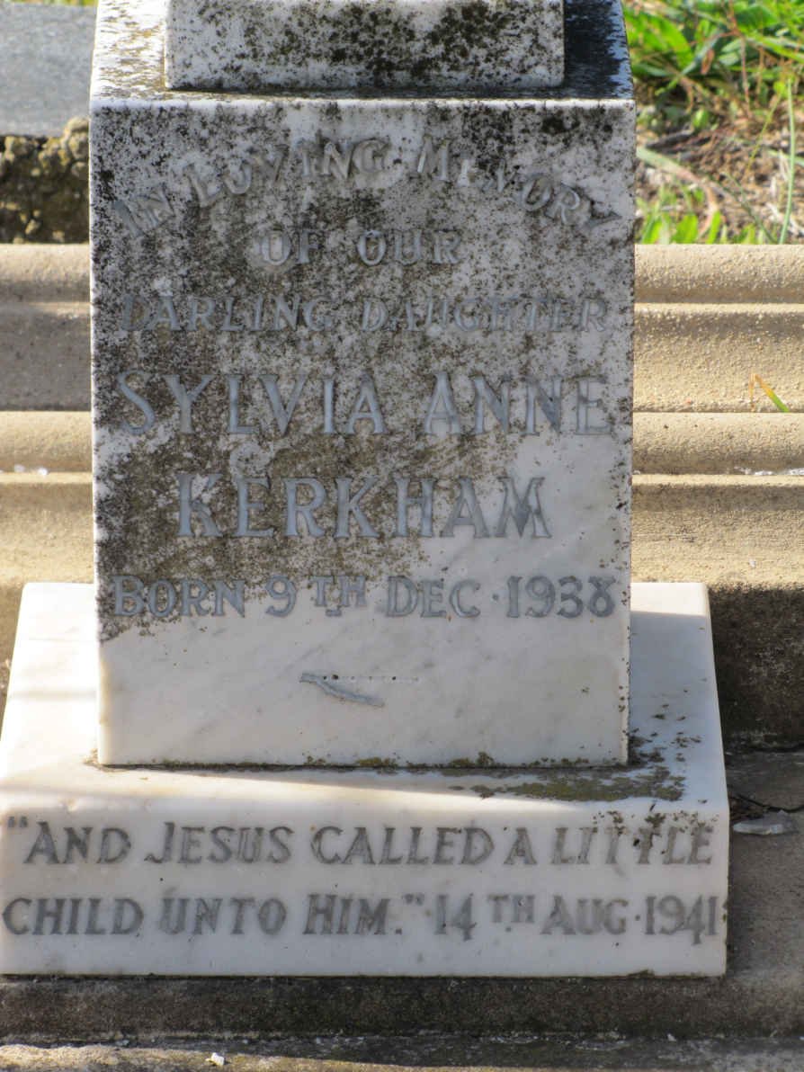KERKHAM Sylvia Anne 1938-1941