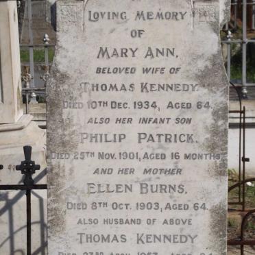 KENNEDY :: BURNS