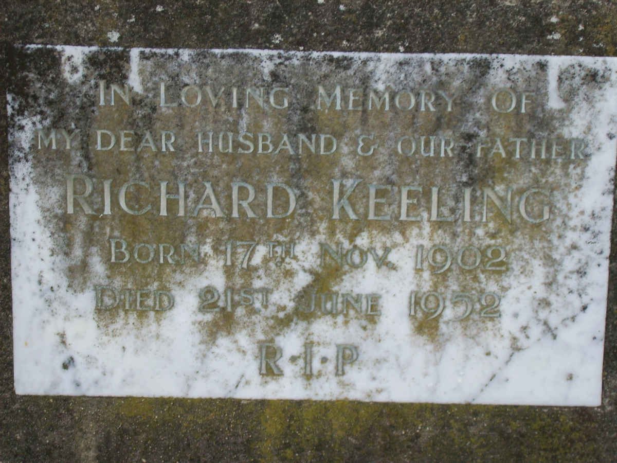 KEELING Richard 1902-1952