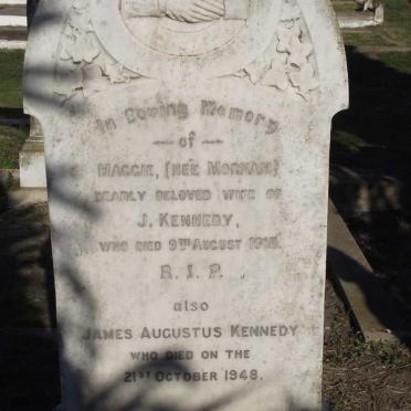 KENNEDY James Augustus -1948 &amp; Maggie MORHAM -1918