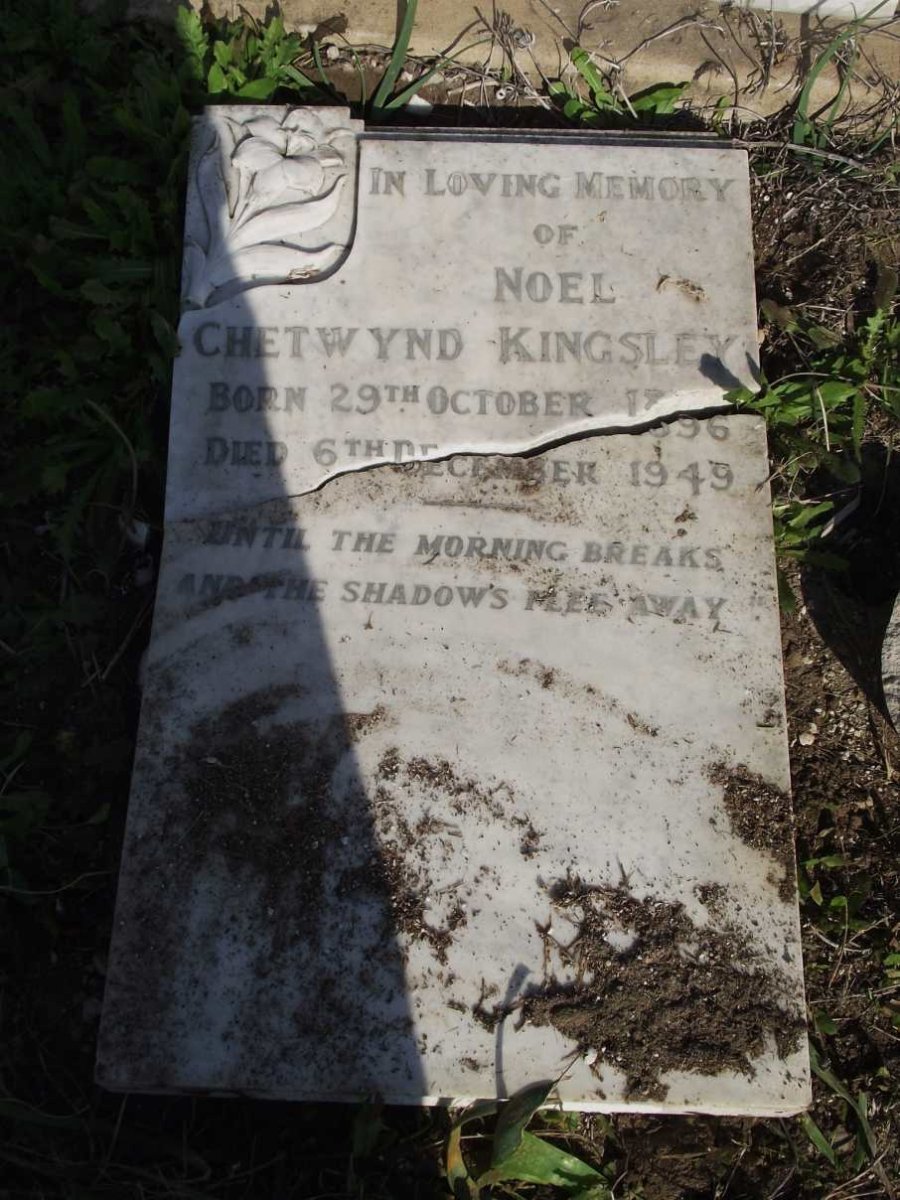 KINGSLEY Noel Chetwynd 1896-1949