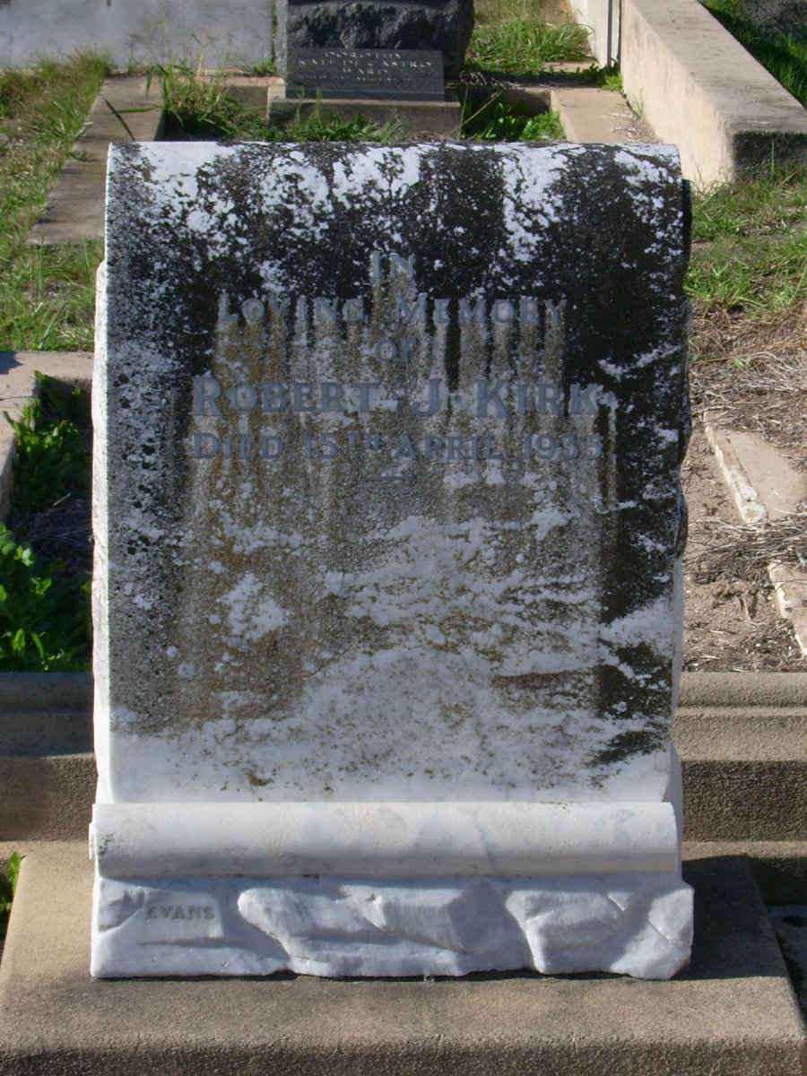 KIRK Robert J. -1935 
