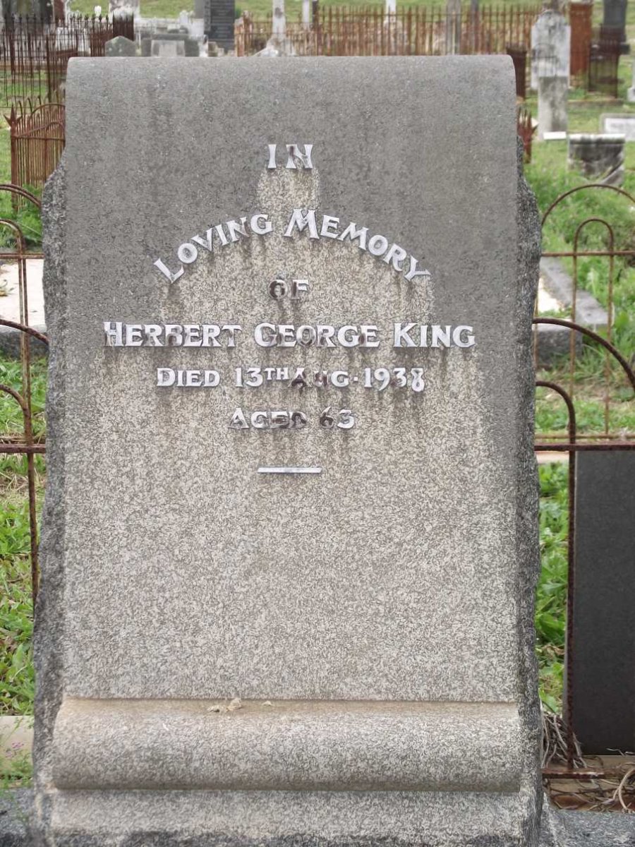 KING Herbert George -1938