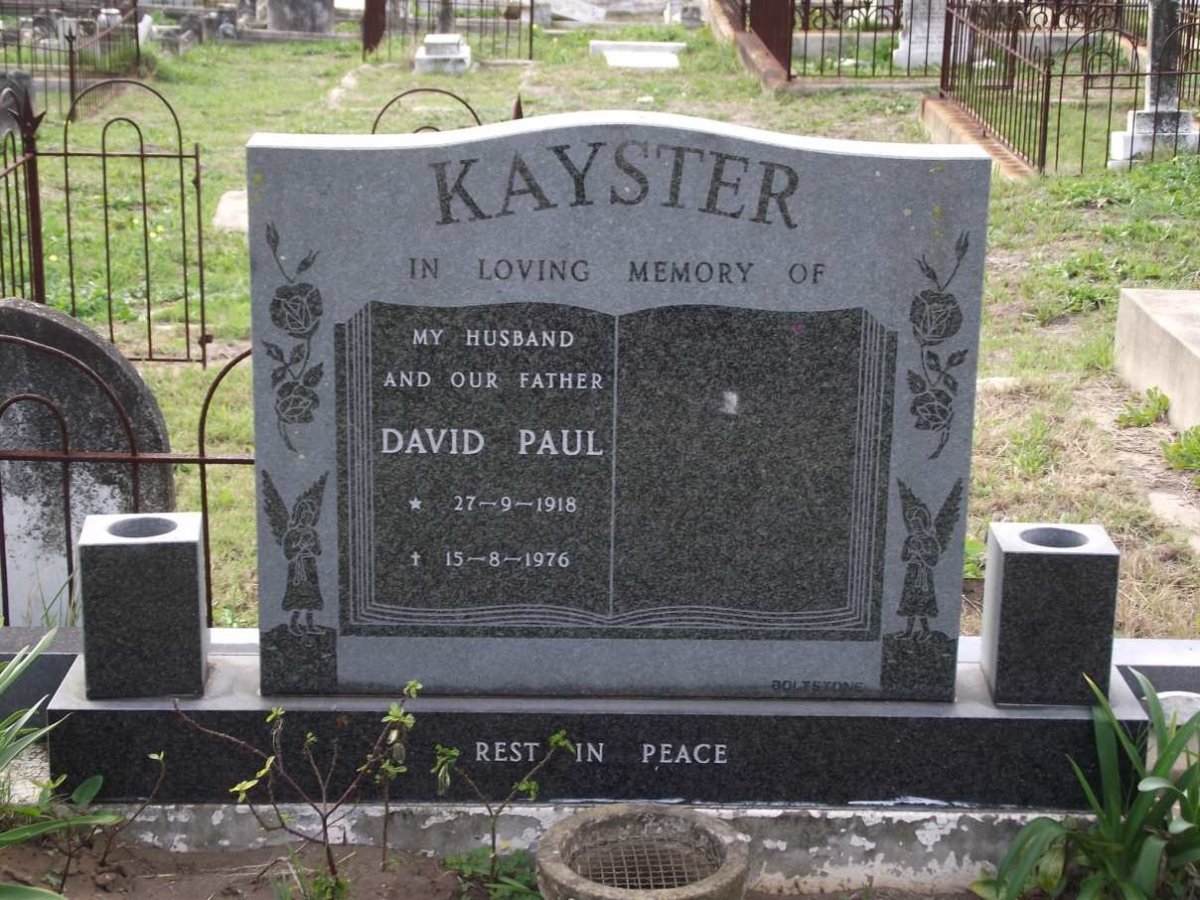 KAYSTER David Paul 1918-1976