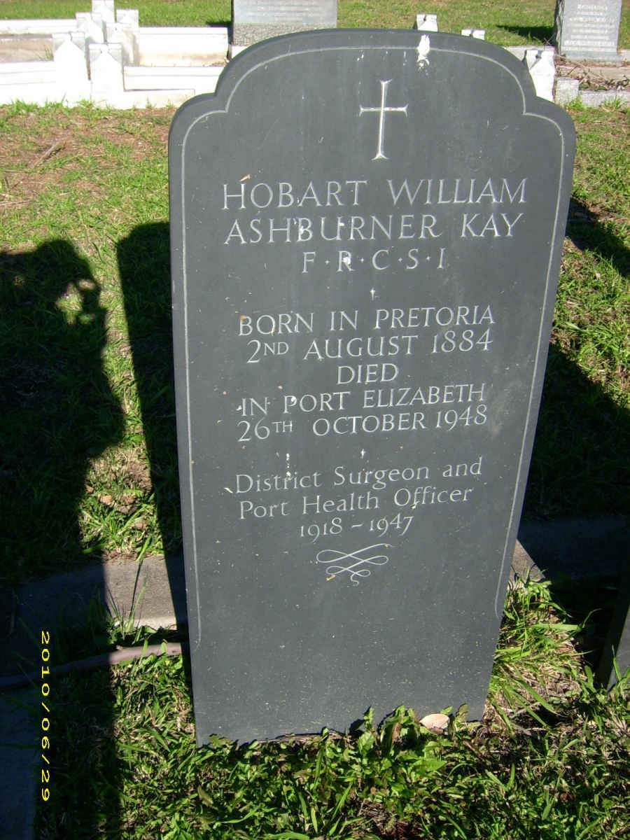 KAY Hobart William Ashburner 1884-1948