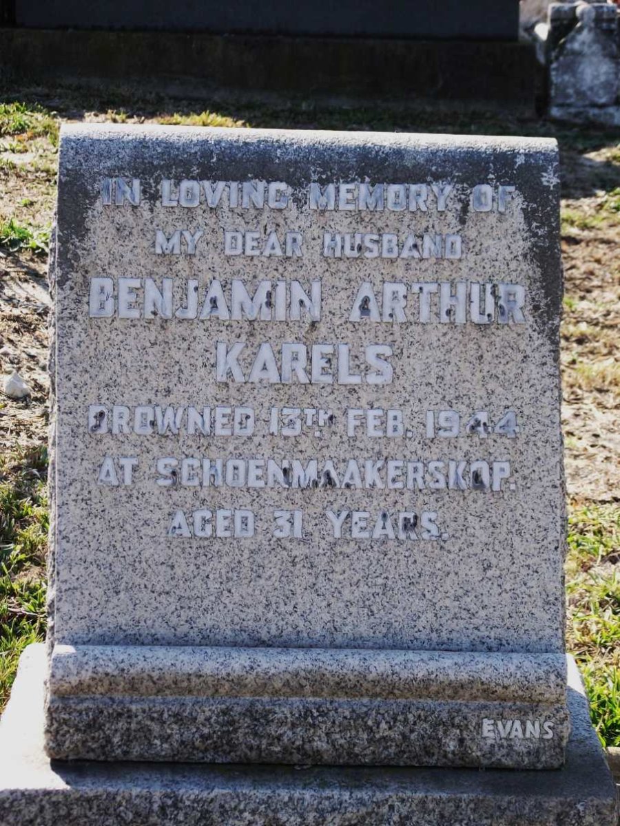 KARELS Benjamin Arthur -1944