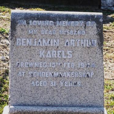 KARELS Benjamin Arthur -1944