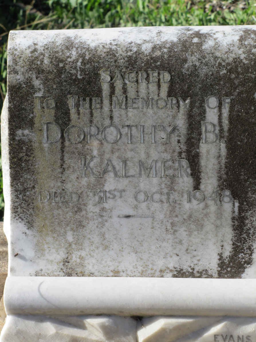 KALMER Dorothy B. -1948 