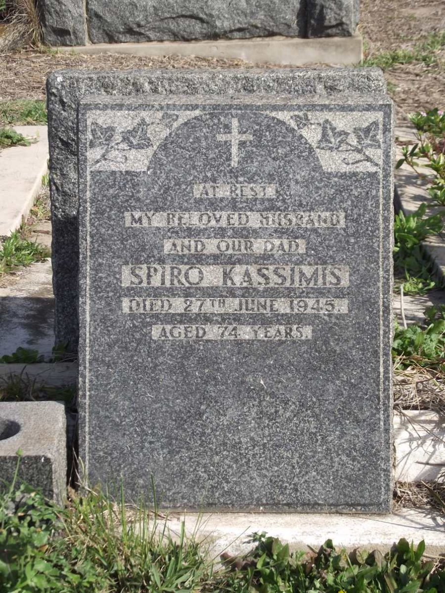 KASSIMIS Spiro -1945