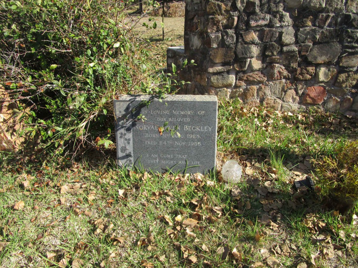 BECKLEY Norval Owen 1925-1956