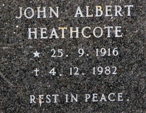 HEATHCOTE John Albert 1916-1982