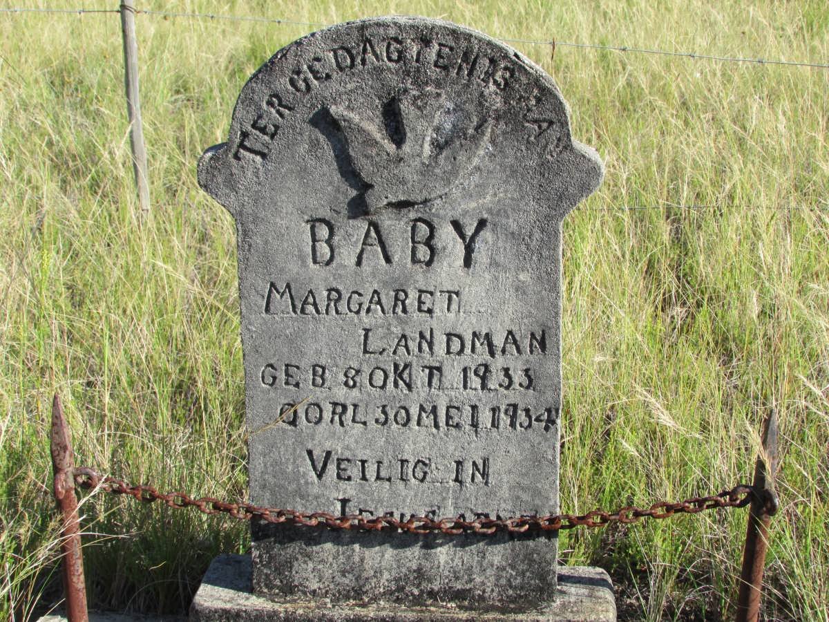 LANDMAN Margaret 1933-1934