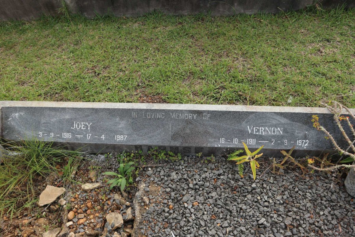 HARMSE Vernon 1911-1972 &amp; Joey 1916-1987