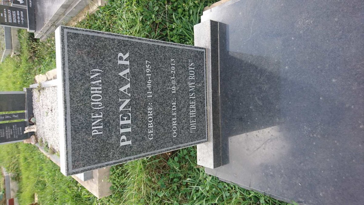 PIENAAR Johan 1957-2013