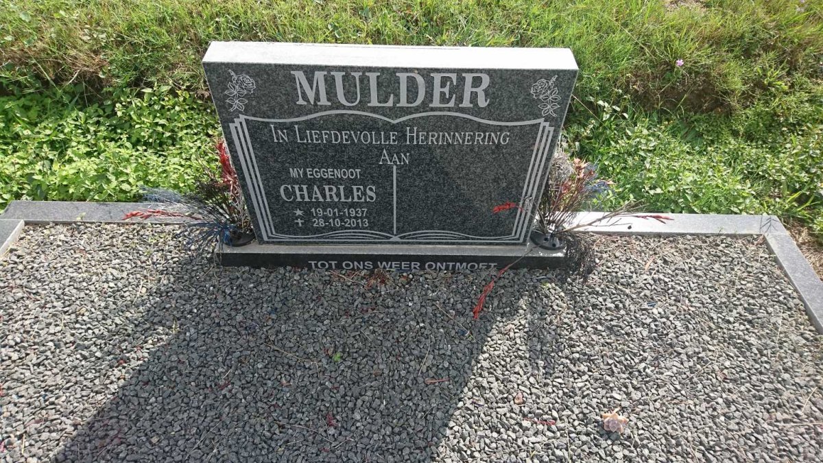 MULDER Charles 1937-2013