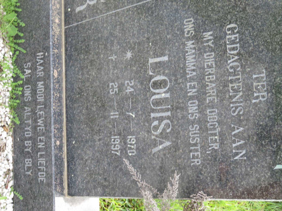 ? Louisa 1970-1997