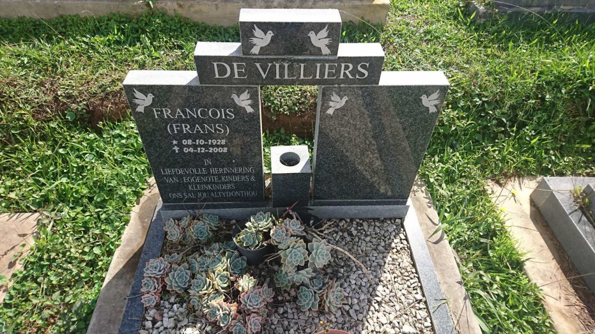 VILLIERS Francois, de 1928-2008