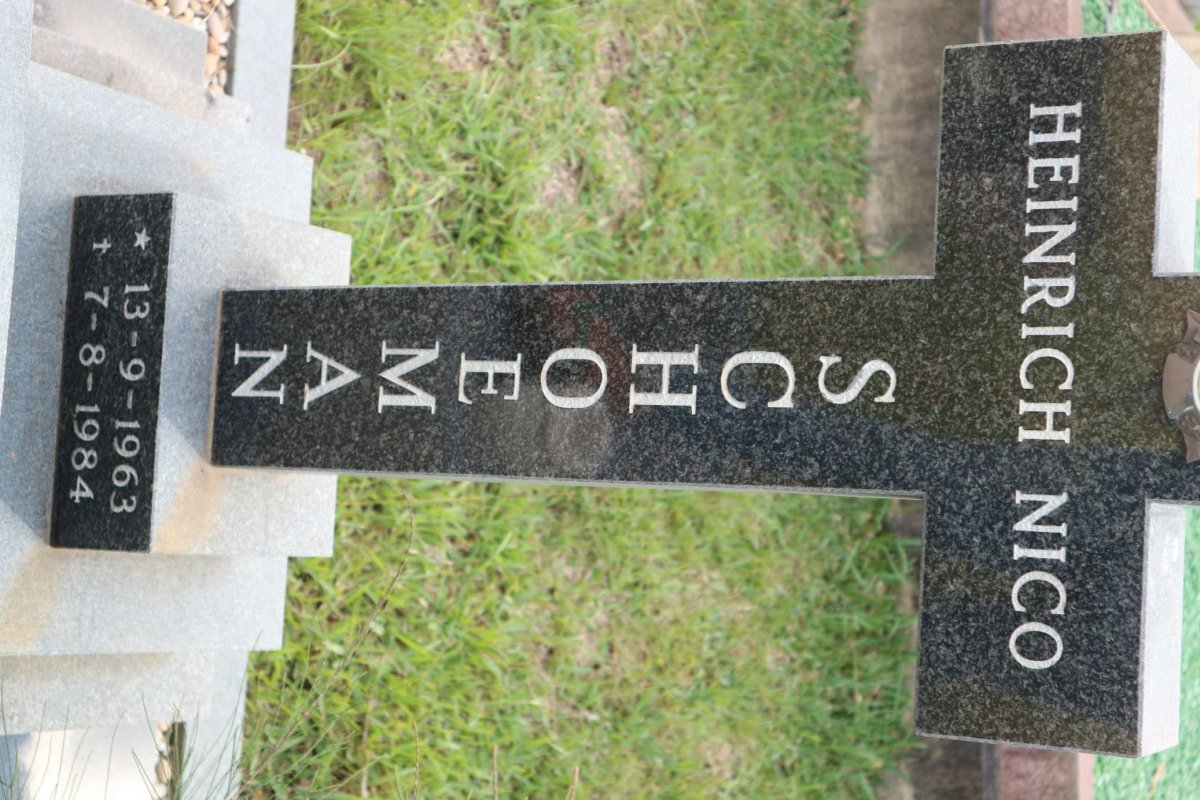 SCHOEMAN Johannes Jurie 1940-2003 :: SCHOEMAN Heinrich Nico 1963-1984
