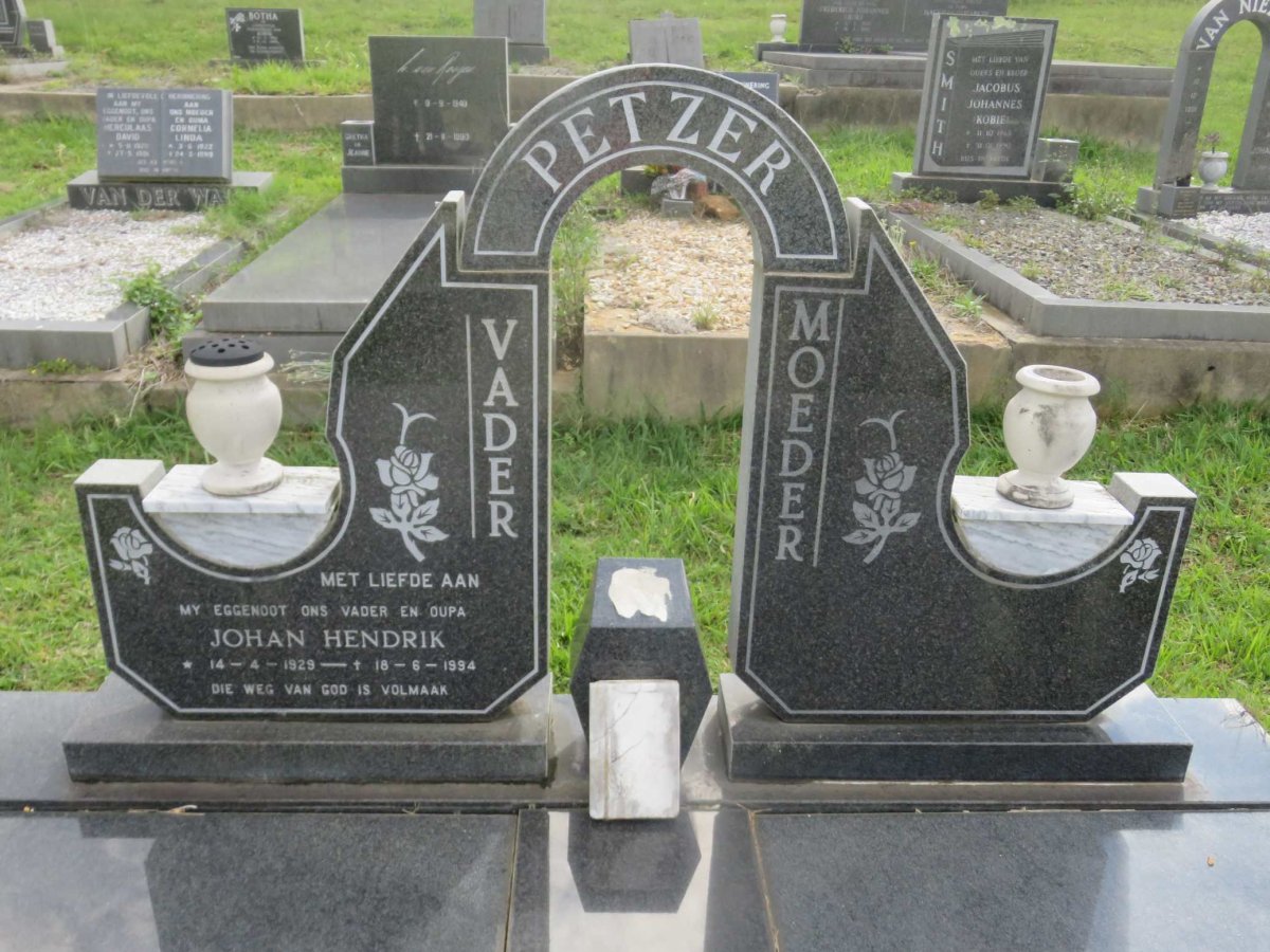 PETZER Johan Hendrik 1929-1994