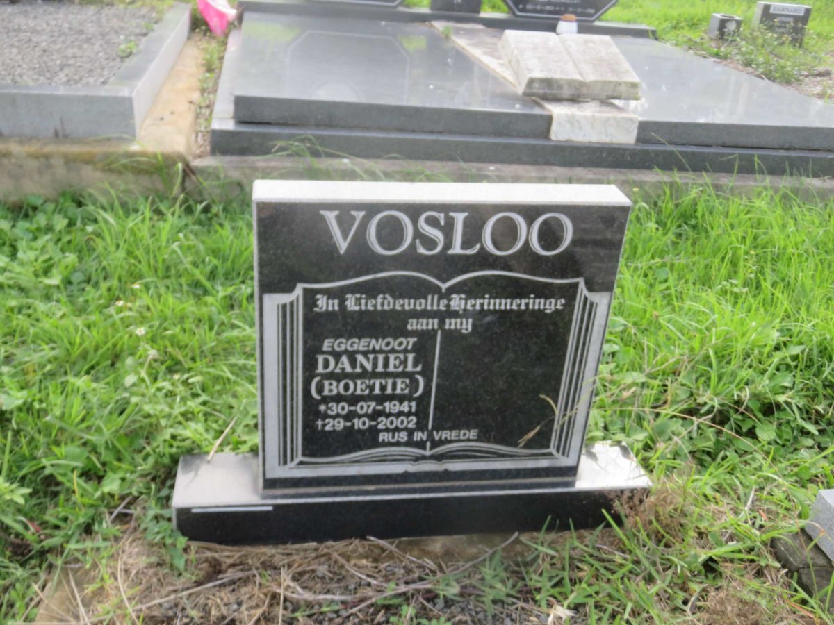 VOSLOO Daniel 1941-2002