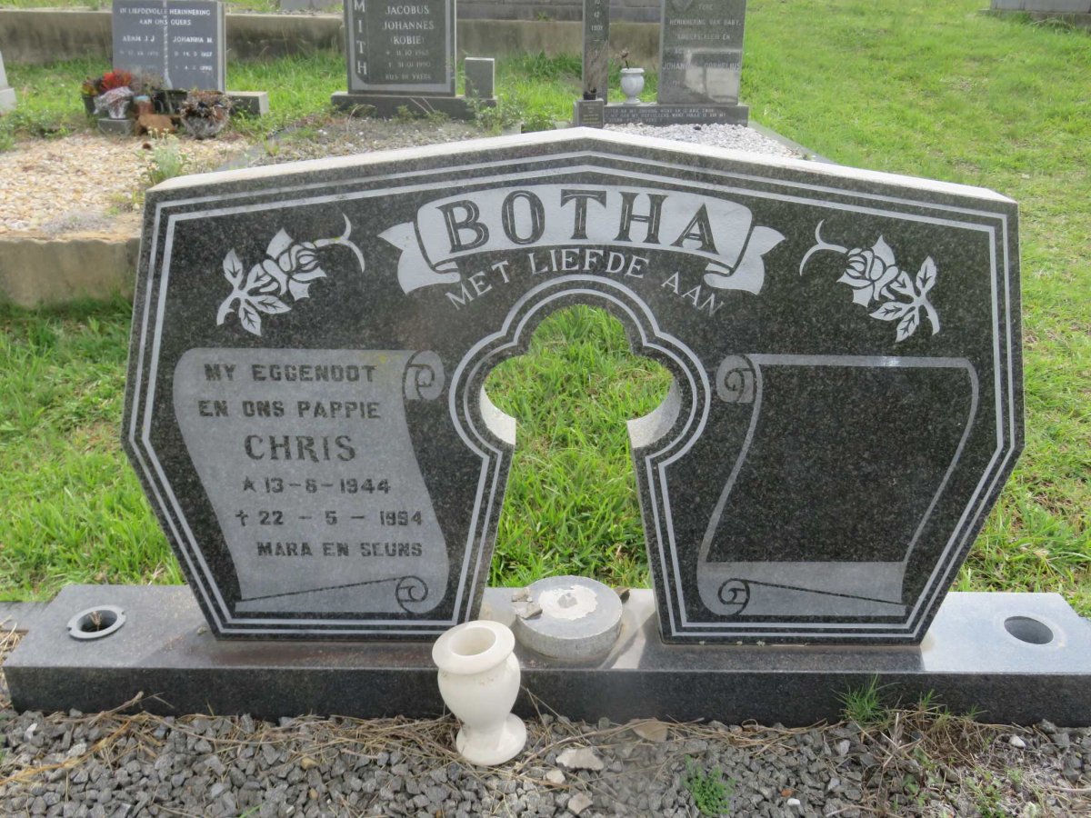 BOTHA Chris 1944-1994