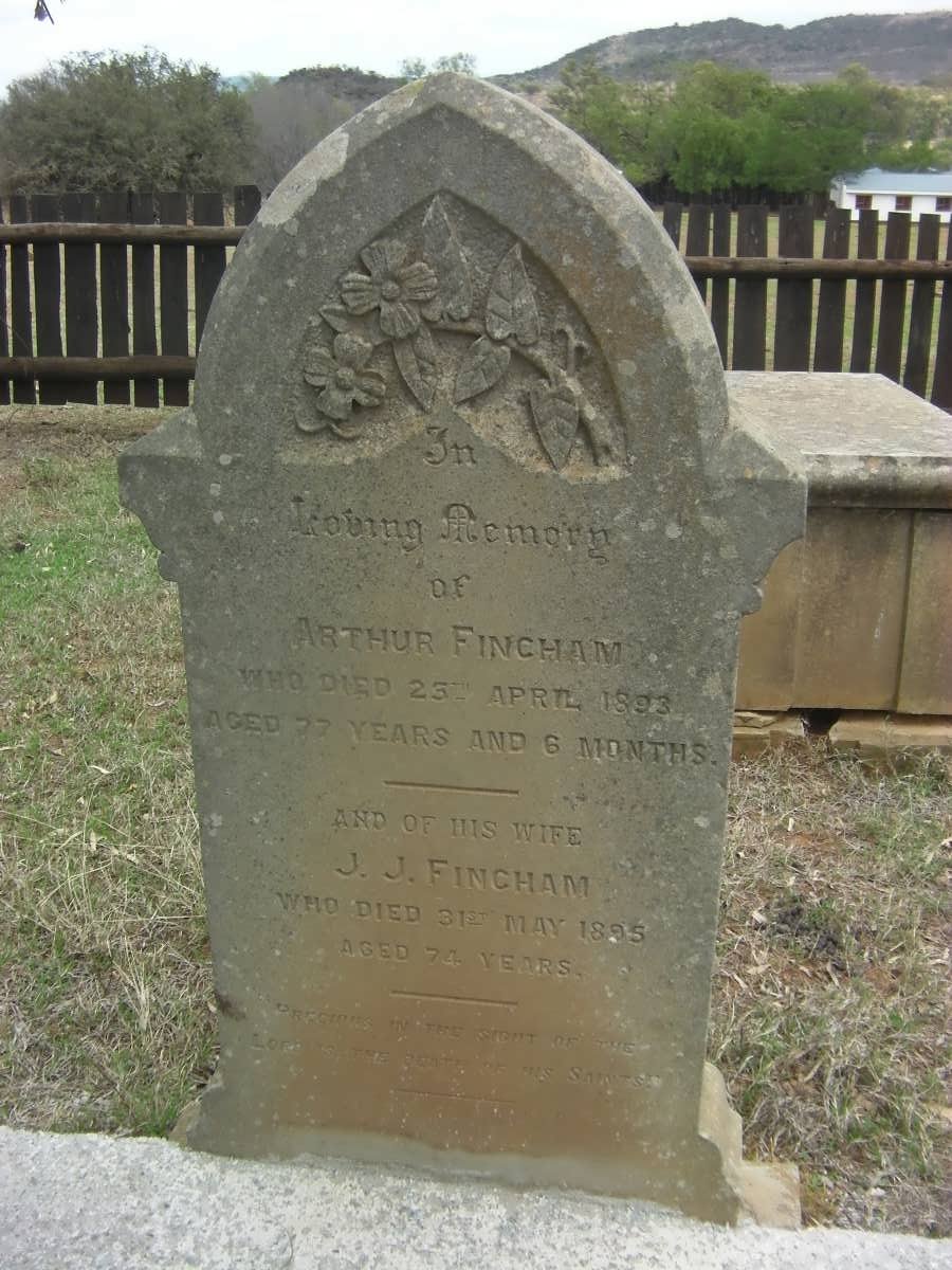 FINCHAM Arthur -1893 &amp; J.J. -1895