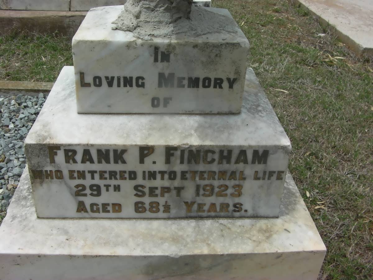 FINCHAM Frank -1923