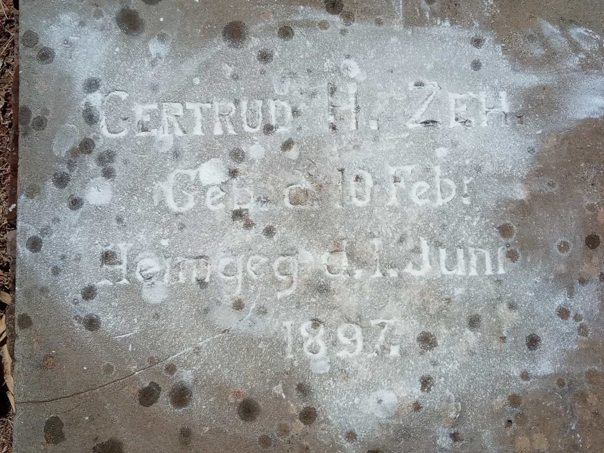 ZEH Gertrud H. 1897-1897