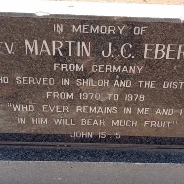 EBERLE Martin J.C.