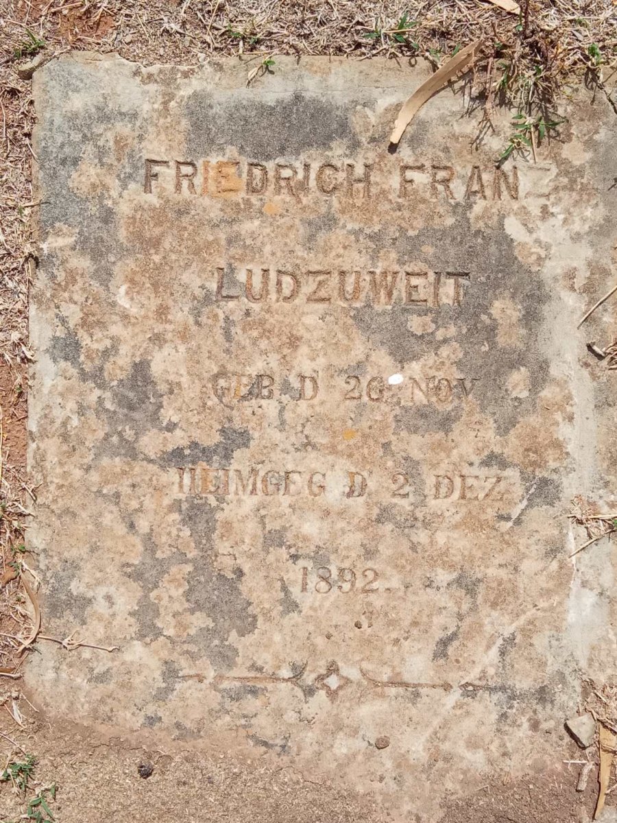 LUDZUWEIT Friedrich Franz 1892-1892