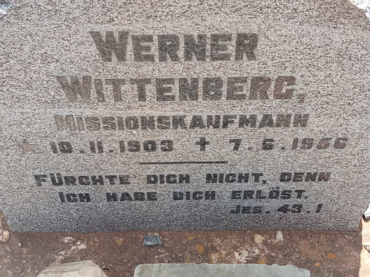 WITTENBERG Werner 1903-1956