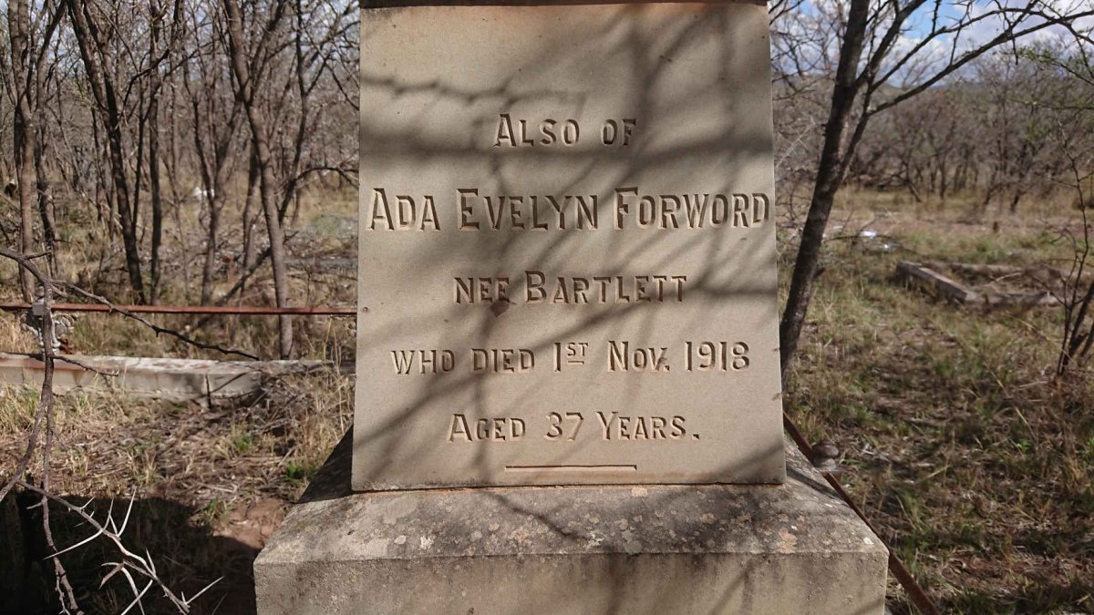 FORWORD Ada Evelyn nee BARTLETT -1918