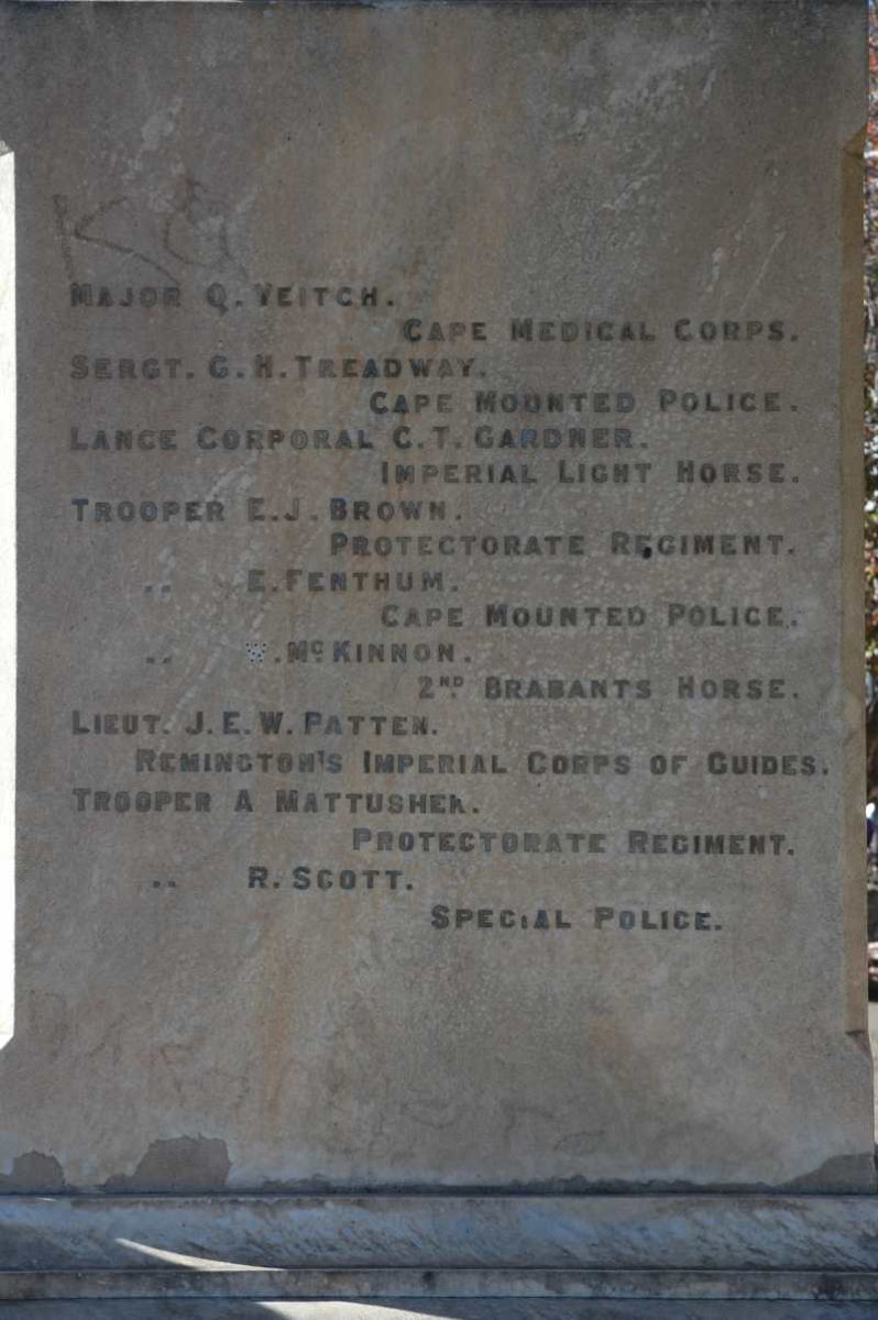 3. Queenstown War Memorial 1899-1902