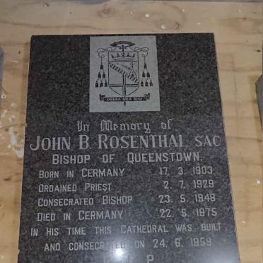 ROSENTHAL John B. 1903-1975