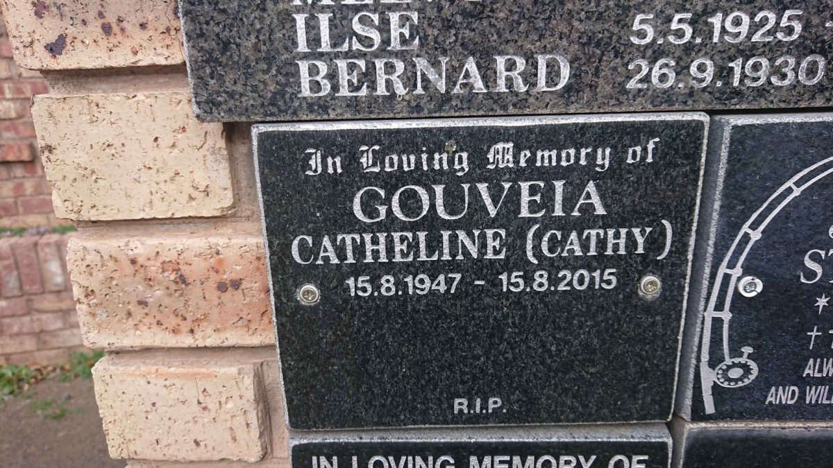 GOUVEIA Catheline 1947-2015