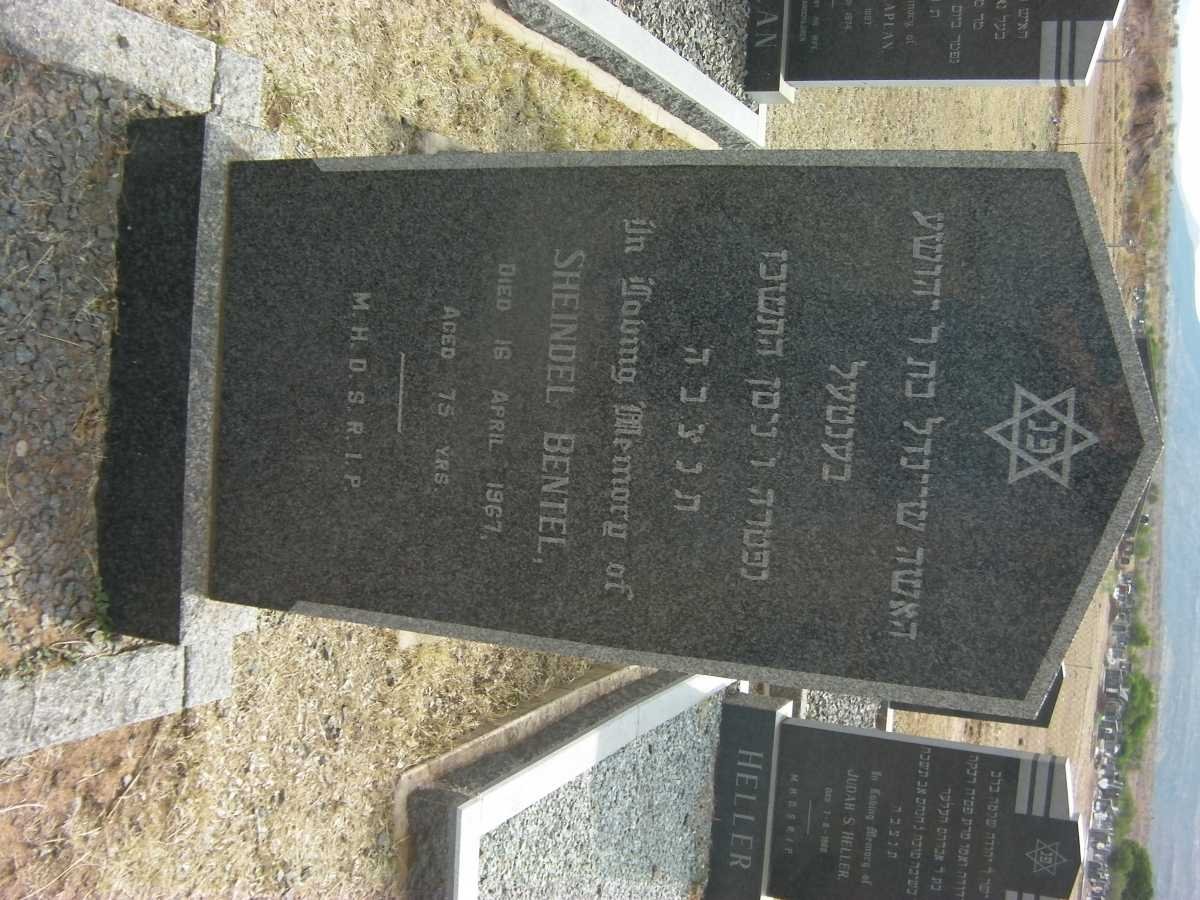 BENTEL Sheindel -1967