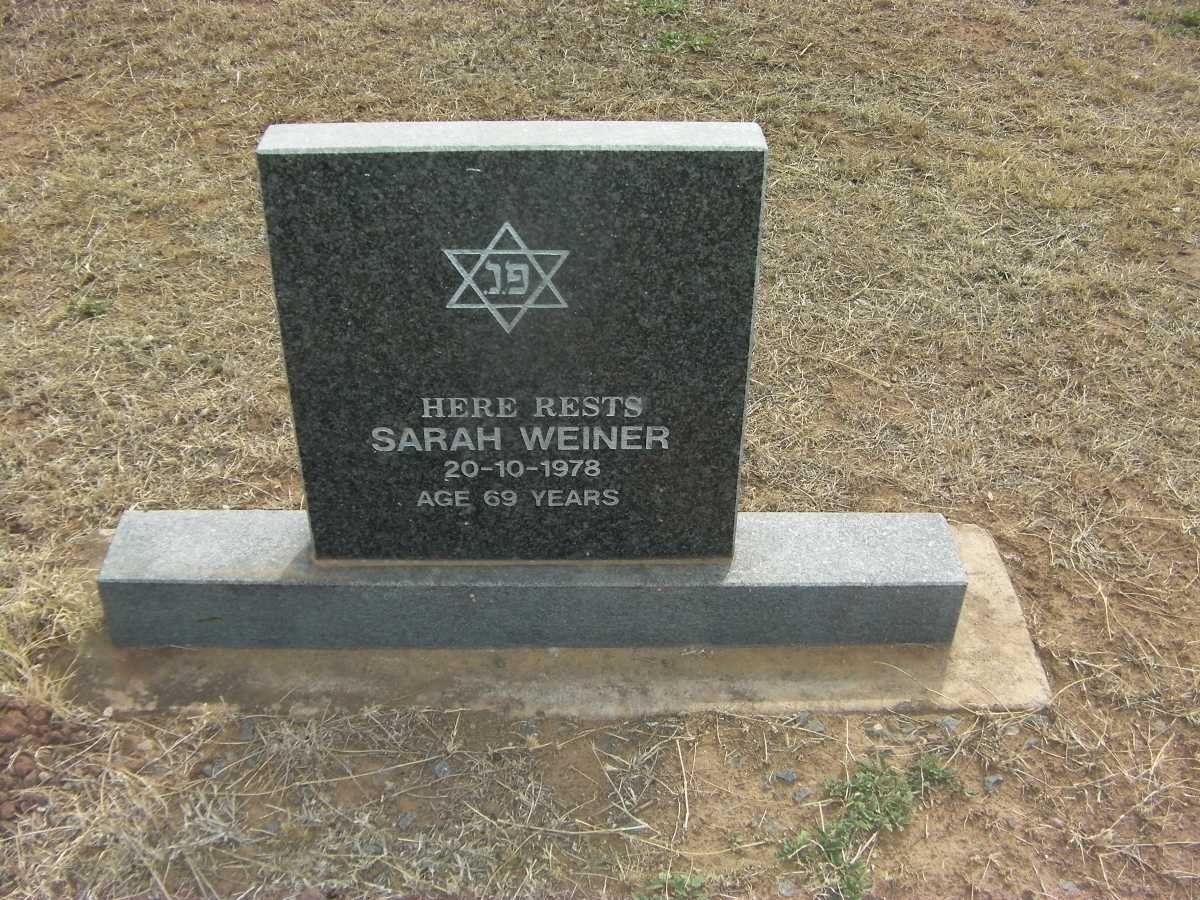 WEINER Sarah -1978