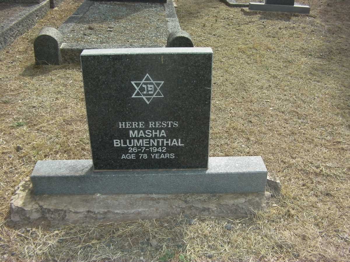 BLUMENTHAL Masha -1942