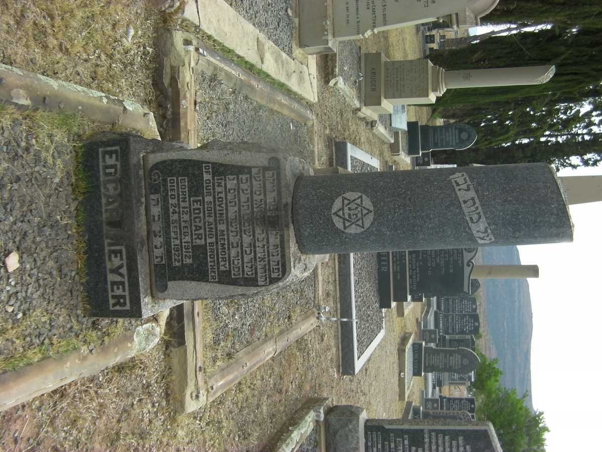 MEYER Edgar 1912-1922
