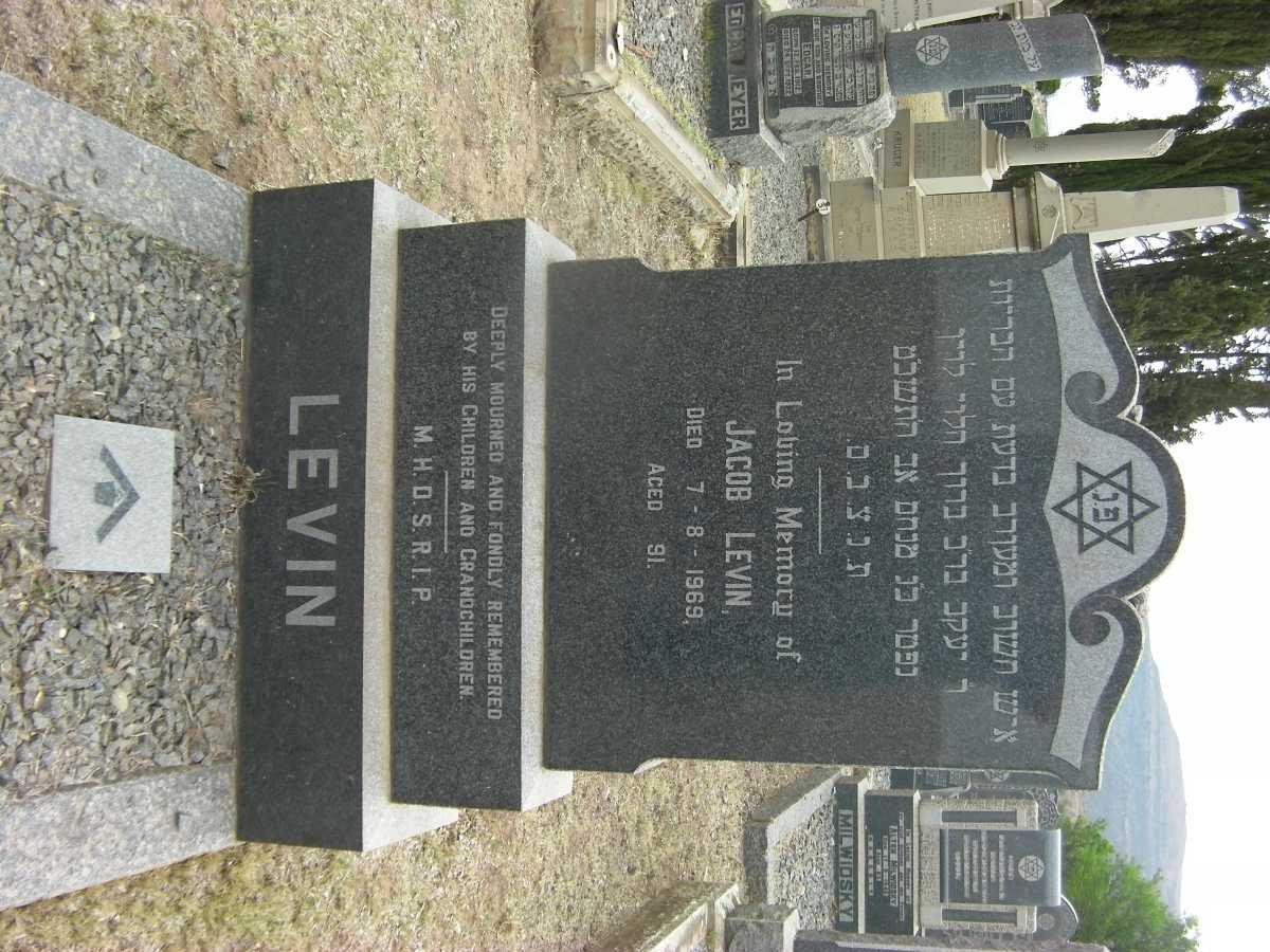 LEVIN Jacob -1969