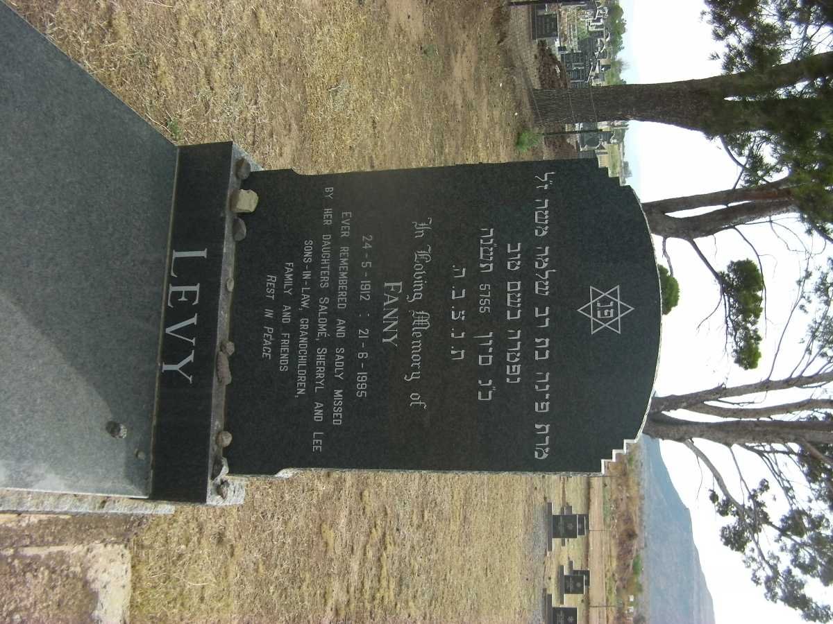 LEVY Fanny 1912-1995