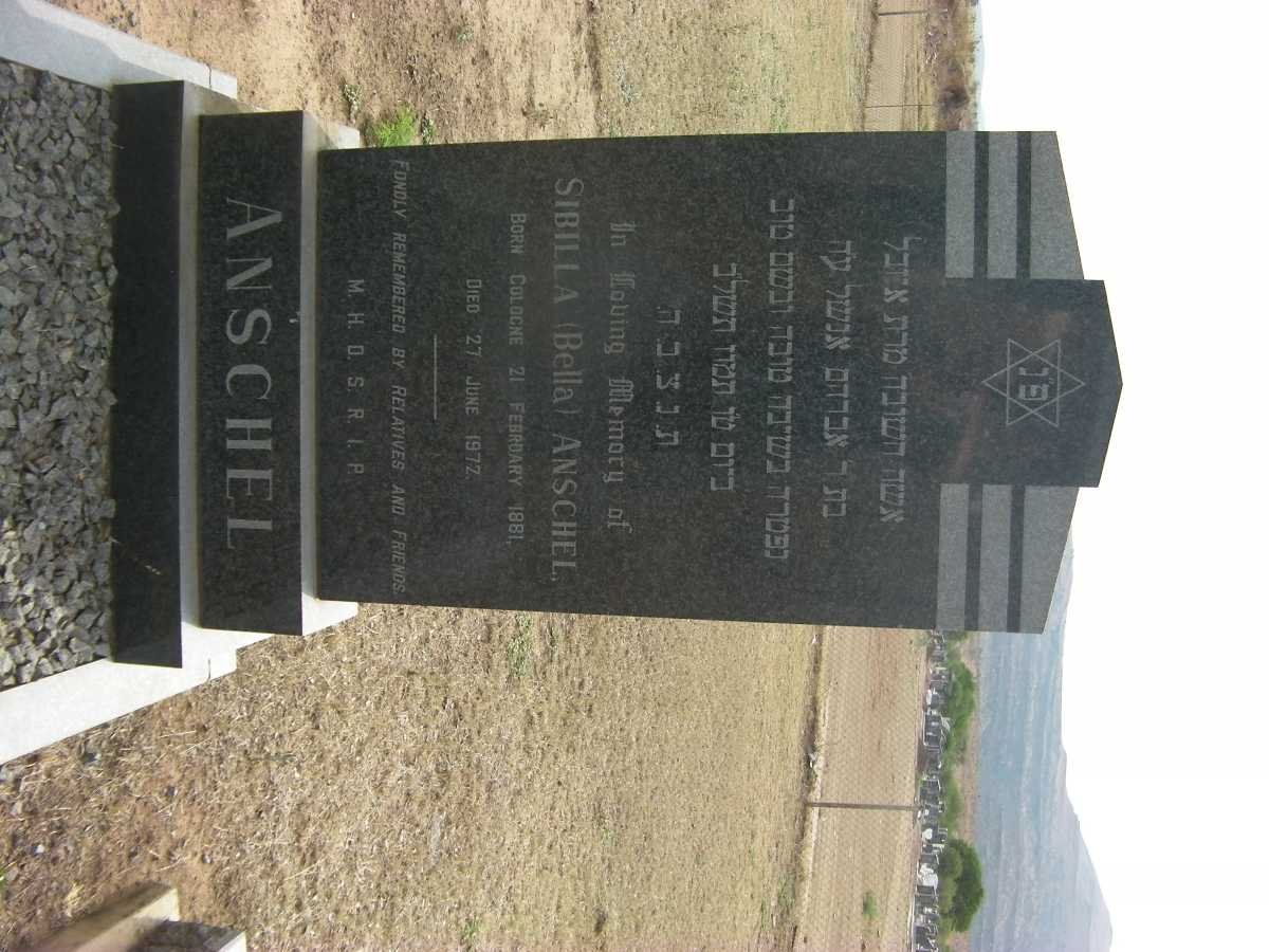 ANSCHEL Sibilla 1881-1972