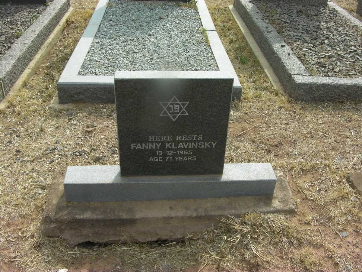 KLAVINSKY Fanny -1965